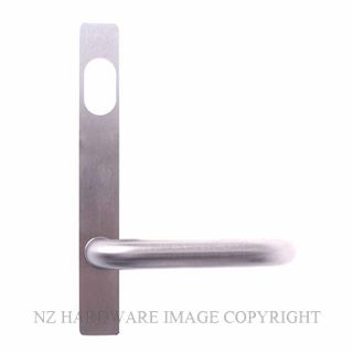 LOCKWOOD 4801 - 4905 NARROW SQUARE END PLATE SATIN CHROME