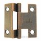 NZ HARDWARE HSO45BR 45MM OVERLAY HINGE BRONZE