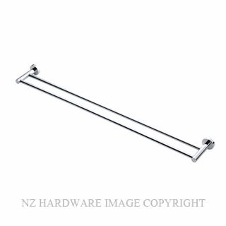 Nero Towel Rail Double 700mm Chrome