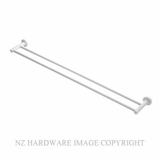 HEIRLOOM AUDTR800MW AURA TOWEL RAIL DBL 800MM MATT WHITE