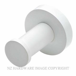 HEIRLOOM AURHMW AURA ROBE HOOK MATT WHITE