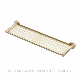 HEIRLOOM AUSBB AURA METAL SHELF BRUSHED BRASS