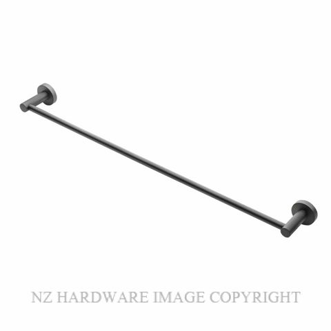 HEIRLOOM AUTR600GM AURA TOWEL RAIL 600MM GUNMETAL