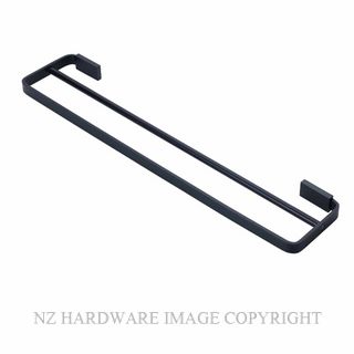 HEIRLOOM PODTR600N PODIUM DBL TOWEL RAIL 600MM NOIR MATT BLACK