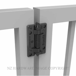 D&D TECH KF3S KWIKFIT SPRING HINGE S3 SELF CLOSE  (PACK OF 2 HINGES)