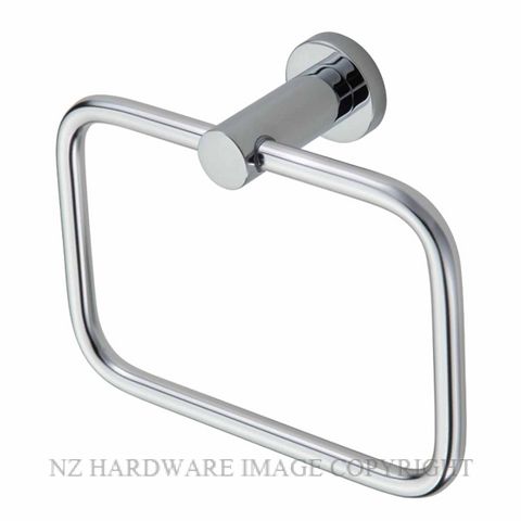 HEIRLOOM YCTRSS CENTRO TOWEL STIRRUP SQUARE CHROME PLATE