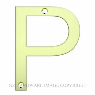 JAECO LAS-P-PB  LASER CUT LETTER 80MM POLISHED BRASS