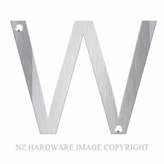 JAECO LAS-W LASER CUT LETTER 80MM SATIN STAINLESS