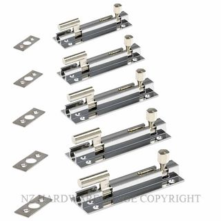 JAECO NB25-75CP 75MMX25MM NECKED BOLTS CHROME PLATE