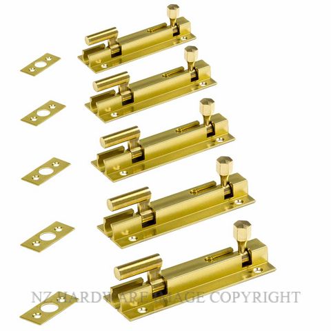 JAECO NB25 NECKED BOLTS POLISHED BRASS