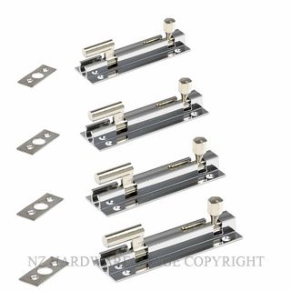 JAECO NB32-100CP 100MMX32MM NECKED BOLTS CHROME PLATE