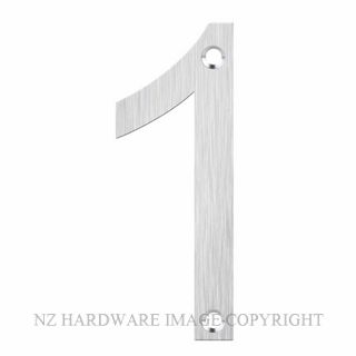 JAECO LAS-1 LASER CUT NUMERAL 80MM SATIN STAINLESS