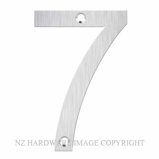 JAECO LAS-7 LASER CUT NUMERAL 80MM SATIN STAINLESS
