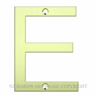 JAECO LAS-E-PB  LASER CUT LETTER 80MM POLISHED BRASS