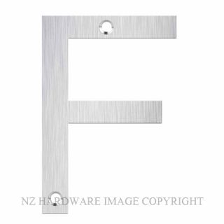 JAECO LAS-F LASER CUT LETTER 80MM SATIN STAINLESS