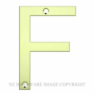 JAECO LAS-F-PB  LASER CUT LETTER 80MM POLISHED BRASS