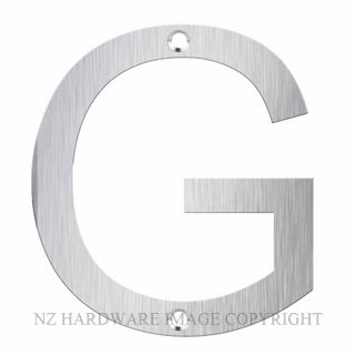 JAECO LAS-G LASER CUT LETTER 80MM SATIN STAINLESS