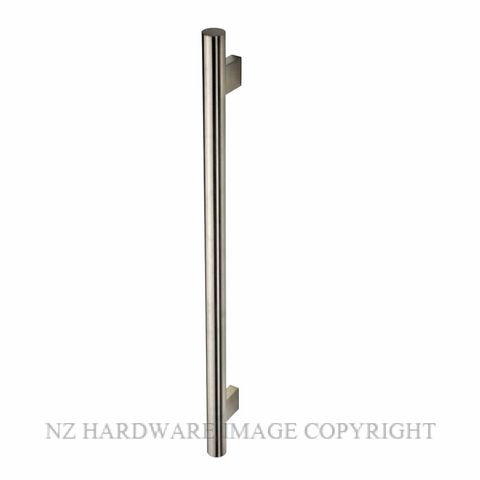 HEIRLOOM HEIKO POLE TOWEL WARMER BRUSHED NICKEL