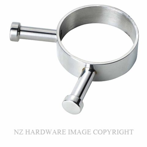 HEIRLOOM HEIKO WHSPRH POLE ROBE HOOK POLISHED STAINLESS