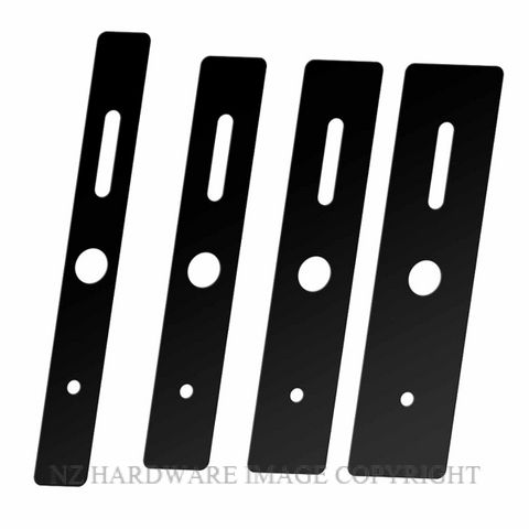 SYLVAN ELECTRONIC LOCK SCAR PLATES BLACK