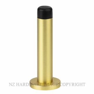 SYLVAN DS27 B WALL MOUNTED DOOR STOP 84MM SATIN BRASS