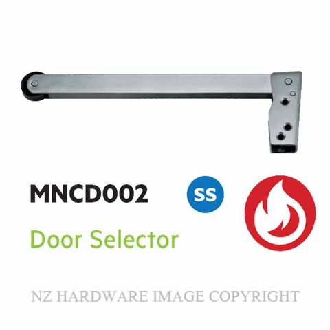 MILES NELSON MNCD002 DOOR SELECTOR SATIN STAINLESS