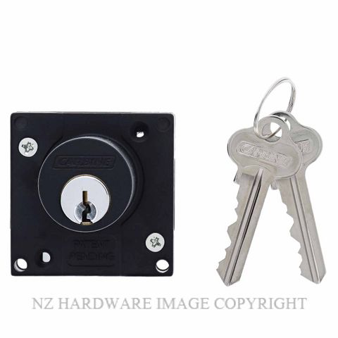 CARBINE LKCCL-1MB CUPBOARD LOCK KEYED TO DIFFER MATT BLACK