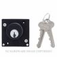 CARBINE LKCCL-1MB CUPBOARD LOCK KEYED TO DIFFER MATT BLACK