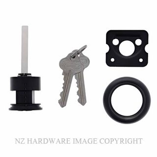 CARBINE CRC-MB6 6 PIN NIGHTLATCH CYLINDER MATT BLACK