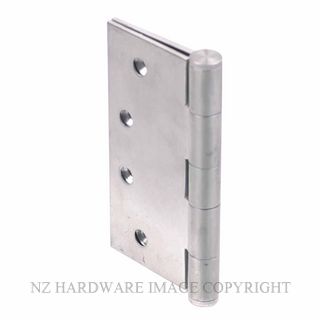 HENDERSON H100X100FPSS TIMBAFOLD DOOR HINGE FIXED PIN SATIN STAINLESS