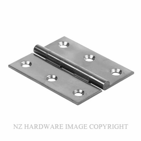 HENDERSON H75X63FPSS TIMBAFOLD WINDOW HINGE FIXED PIN SATIN STAINLESS