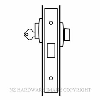 LOCKWOOD 3571WT CYLINDER & TURN DEADBOLT SATIN CHROME