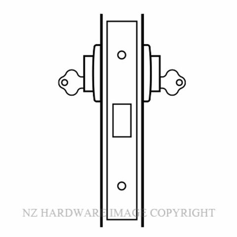 LOCKWOOD 3571YY DOUBLE CYLINDER DEADBOLT SATIN CHROME