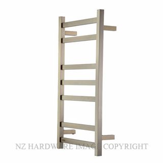 HEIRLOOM WS825SBB STUDIO 1 SLIMLINE TOWEL WARMER BRUSHED BRASS