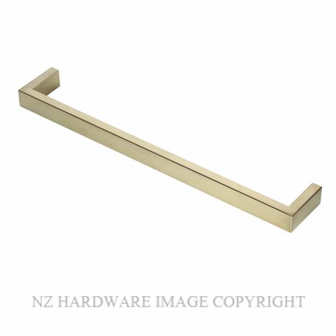 HEIRLOOM STRATA STUDIO 1 TOWEL WARMER BRUSHED BRASS