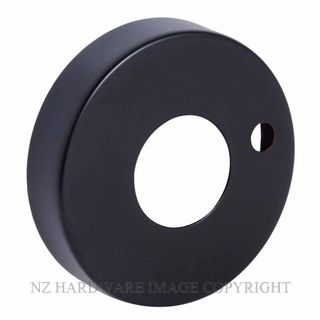 SCHLAGE MEDIO SRL52AYMB ROUND PRIVACY ROSE CAP BRUSHED MATT BLACK