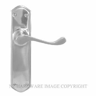 SUPERIOR BRASS 4176SC VICTORIAN PASSAGE HANDLES SATIN CHROME