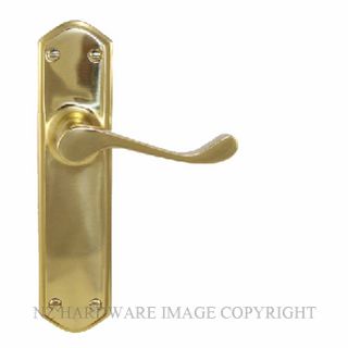 SUPERIOR BRASS 4176PB VICTORIAN PASSAGE HANDLES POLISHED BRASS