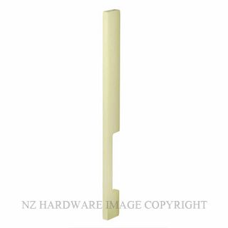 SUPERIOR 3936SB PULL HANDLES PER PAIR 450MM SATIN BRASS