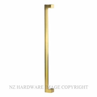 SUPERIOR 3929SB TAPERED ENTRANCE HANDLE (PAIR) SATIN BRASS