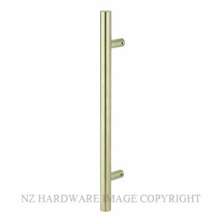 SUPERIOR 3866SB LINEAR PULL HANDLE 450MM (PAIR) SATIN BRASS