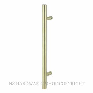 SUPERIOR 3866SB LINEAR PULL HANDLE 450MM (PAIR) SATIN BRASS