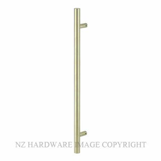 SUPERIOR 3868SB LINEAR PULL HANDLE 600MM (PAIR) SATIN BRASS