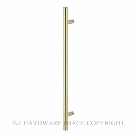 SUPERIOR 3868SB LINEAR PULL HANDLE 600MM (PAIR) SATIN BRASS