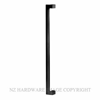 Lockwood Entrance Pull Handle 143 Matte Black 300mm