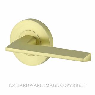 SUPERIOR 3585SBR TAPERED LEVER SET SATIN BRASS