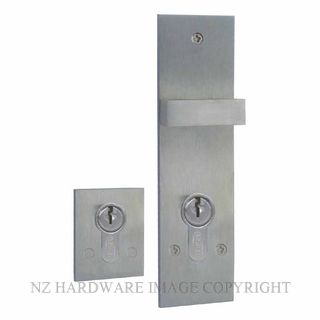 SUPERIOR 3736SS SNIB & ESCUTCHEON SET SATIN STAINLESS