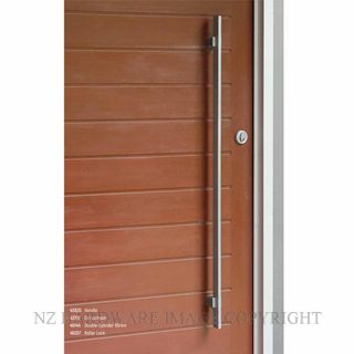 SUPERIOR 3820SS LINEAR SLIM 900MM PULL HANDLES (PAIR) SATIN STAINLESS