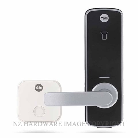 YALE YUR/DEL/BDG/SIL UNITY ENTRANCE LOCK INC BRIDGE SILVER