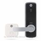 YALE YUR/DEL/BDG/SIL UNITY ENTRANCE LOCK INC BRIDGE SILVER